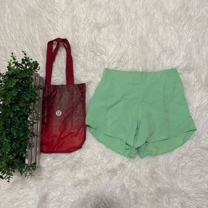 Lululemon Green Shorts 6